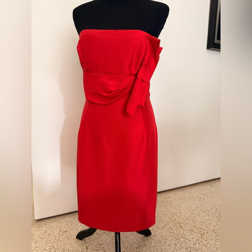 Tracy Reese Scarlet Strapless Dress